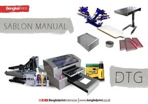 Kelebihan Dan Kekurangan  SABLON  DTG vs SABLON  MANUAL 