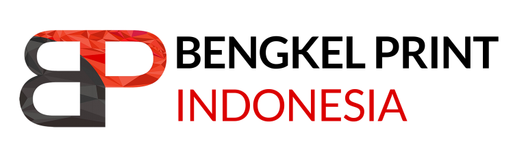 Logo Bengkel Print Shop Indonesia