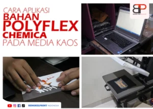 CARA APLIKASI BAHAN POLYFLEX CHEMICA PADA MEDIA KAOS