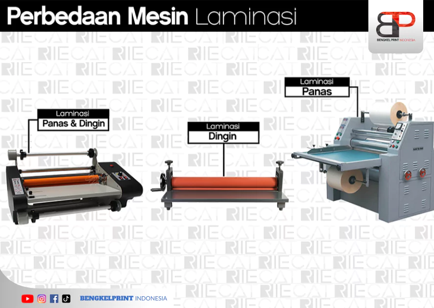 Perbedaan Mesin Laminating Panas, Mesin Laminating Dingin dan Mesin Laminating Panas dan Dingin