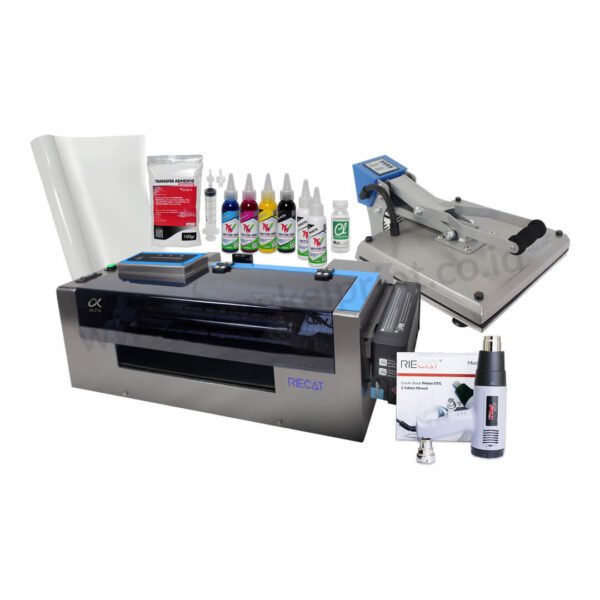 Paket Usaha Printer Riecat  Alfa  Printer DTF  Bengkel 