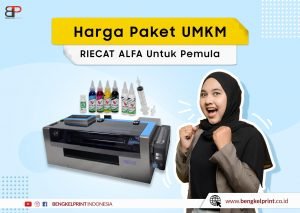 Jual Paket Usaha Sablon Kaos DTF