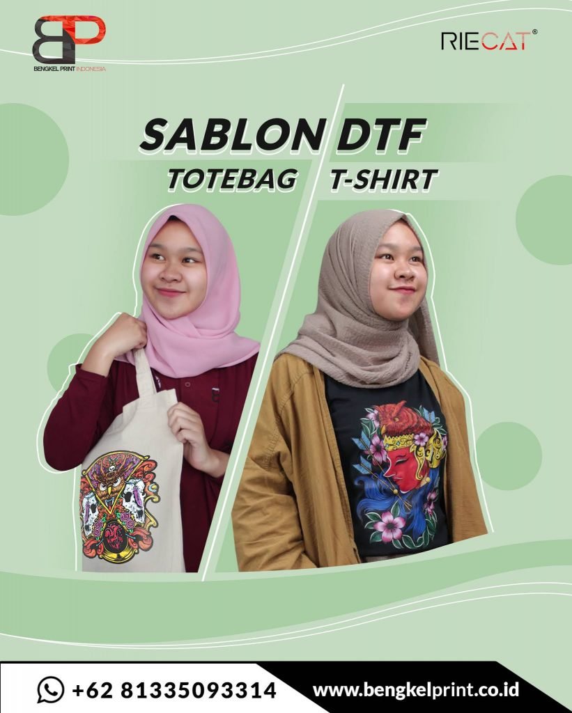 cetak totebag transfer film 