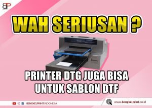 Paket Usaha Sablon DTG murah