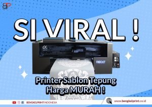 mesin sablon tepung DTF murah