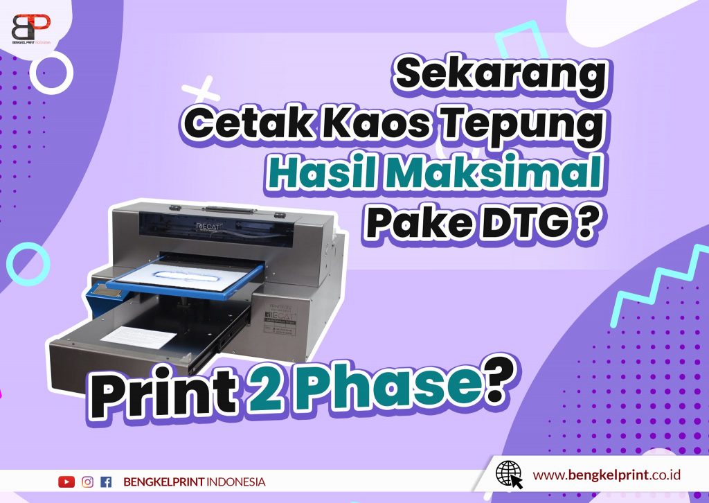 Print Kaos DTF Dengan DTG