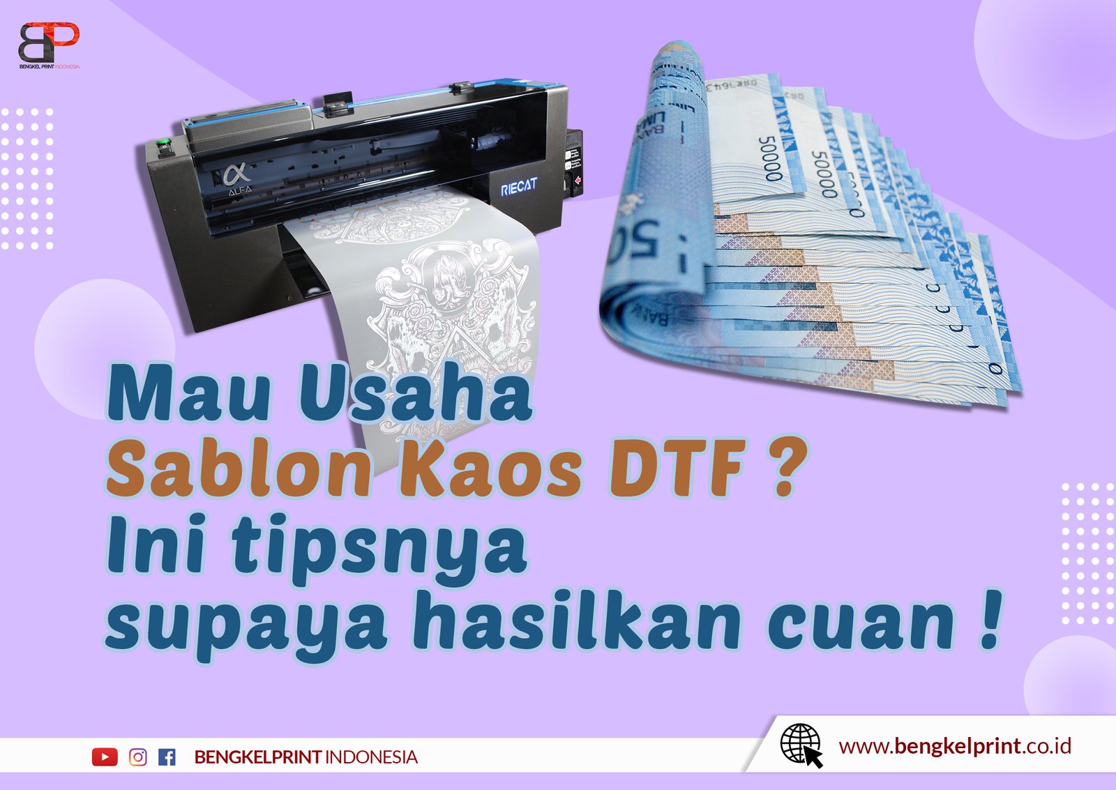 Printer Sablon Tepung