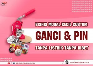 jual Paket Usaha Custom Pin Dan Gantungan Kunci pemula