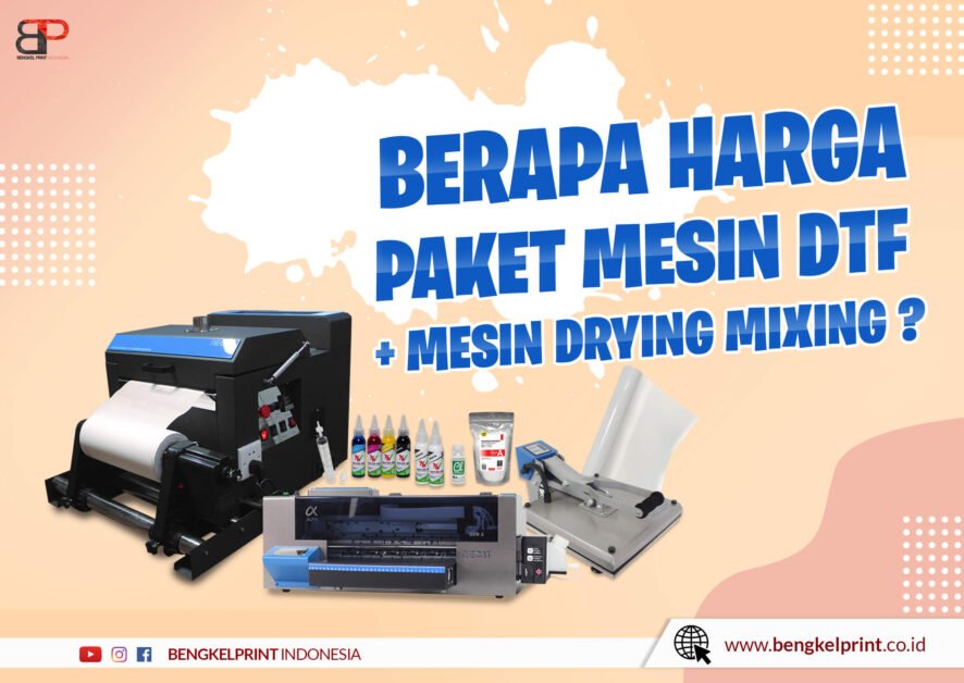 harga Paket Printer Riecat Alfa Plus Mesin Drying