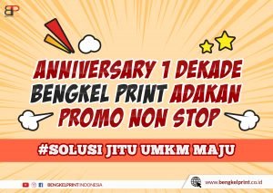 ualng tahun bengkel print ke 10 tahun