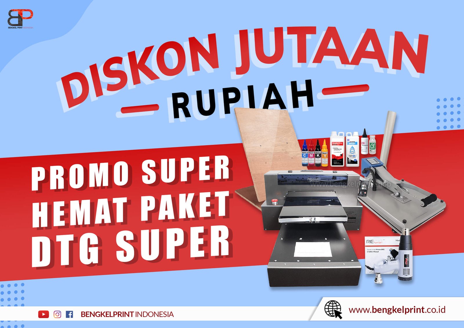 paket dtg a3 super murah 2021