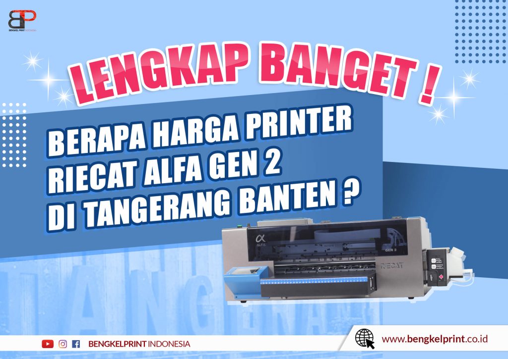 Jual Printer Riecat Alfa Gen 2 Tangerang