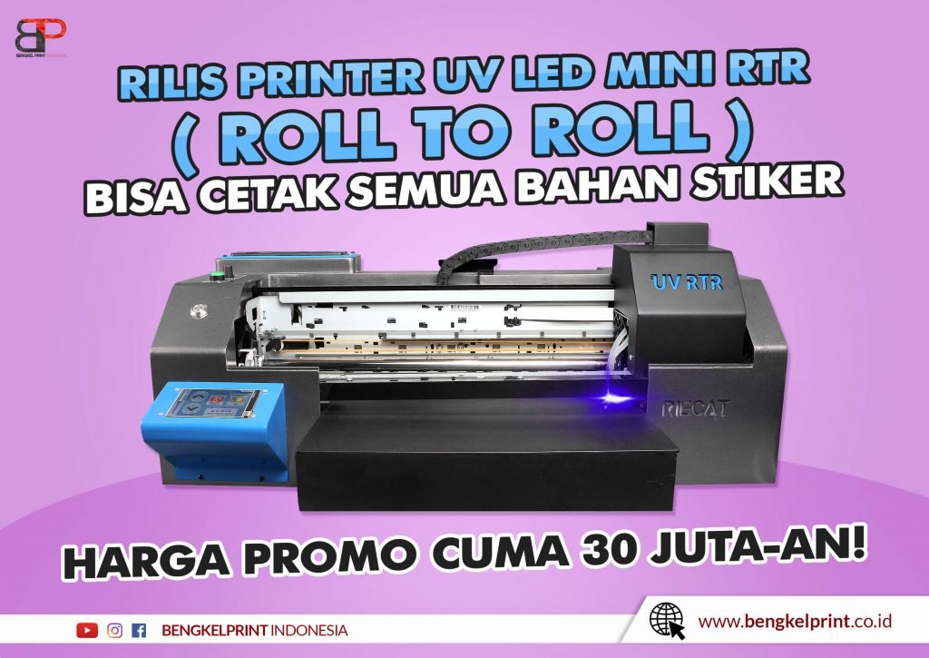 jual printer uv RTR roll to roll A3