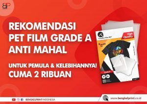 Jual Kertas Transfer Film Grade A 2 ribuan