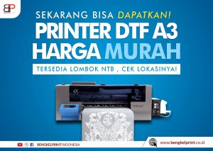 Jual Printer Sablon DTF Film A3 lombok