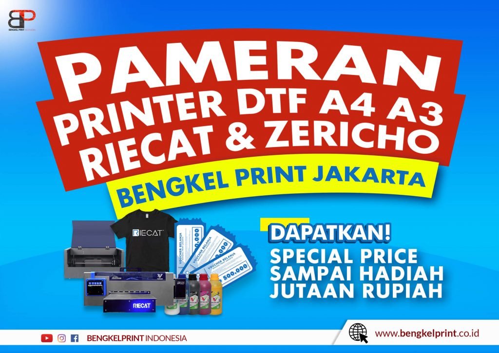 Pameran Printer DTF Terlengkap jakarta