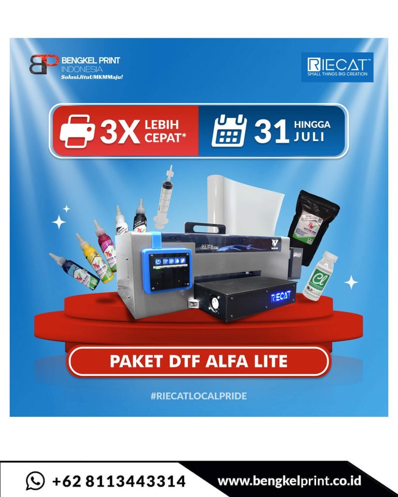 harga Mesin Printer DTF ukuran A4 