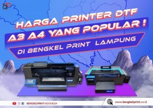 Paket Usaha Printer DTF A3 A4 lampung