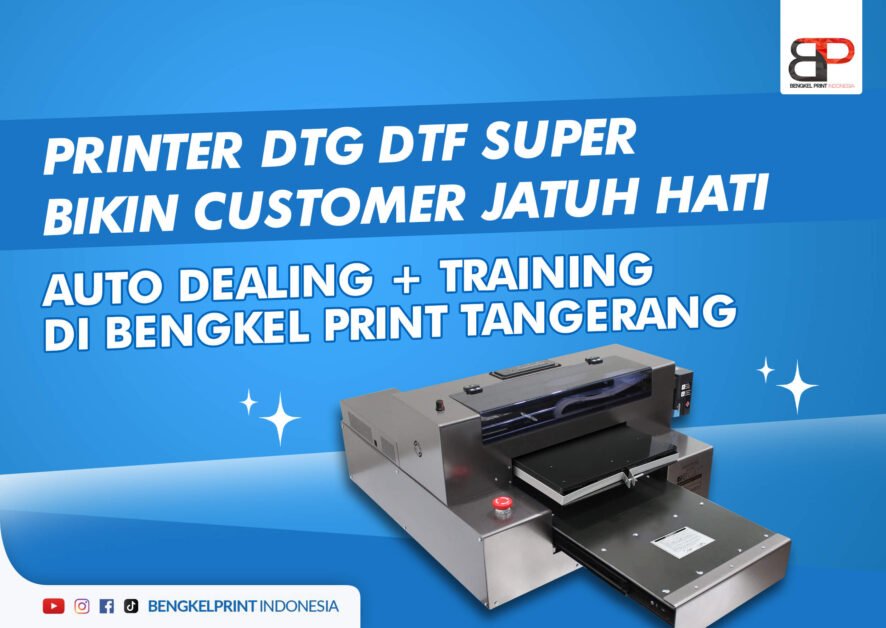 Paket Printer DTG A3 Super Tangerang