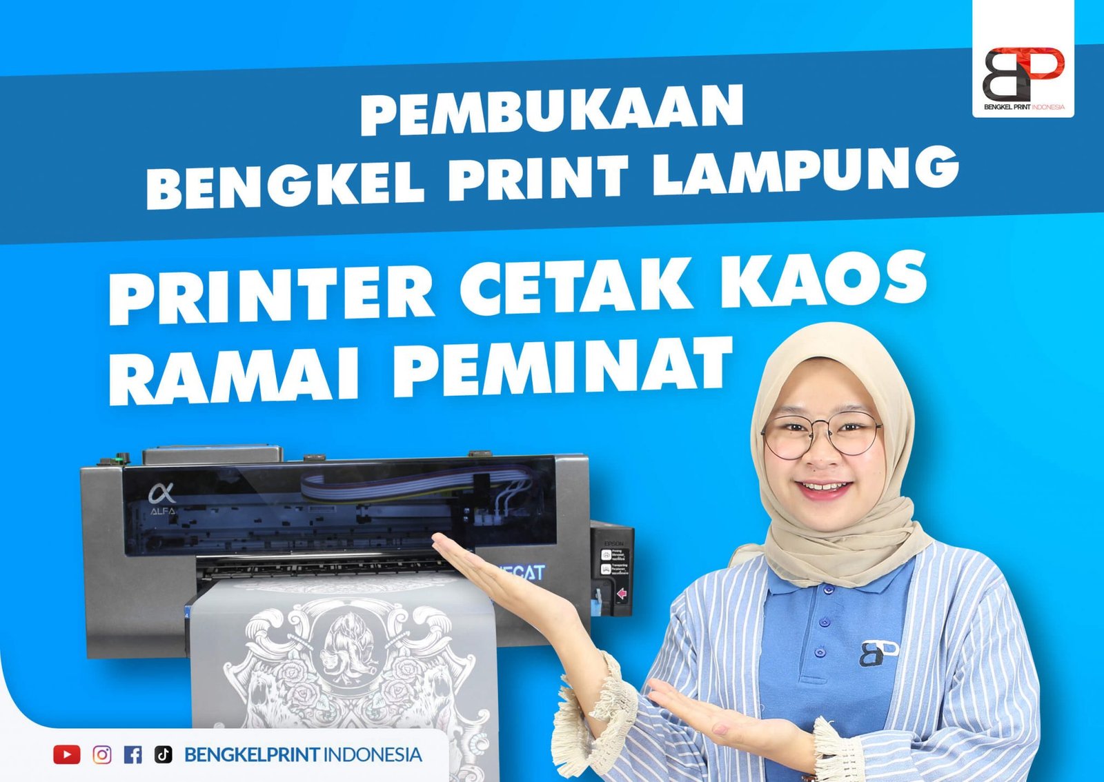 Jual Mesin Sablon Kaos Digital Batam Bengkel Print Indonesia 9515