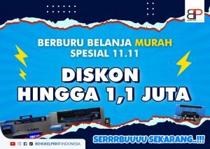 diskon belanja 11.11 bengkel print