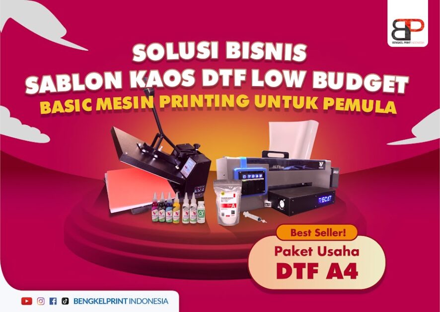 Mesin Printer DTF Mini A4
