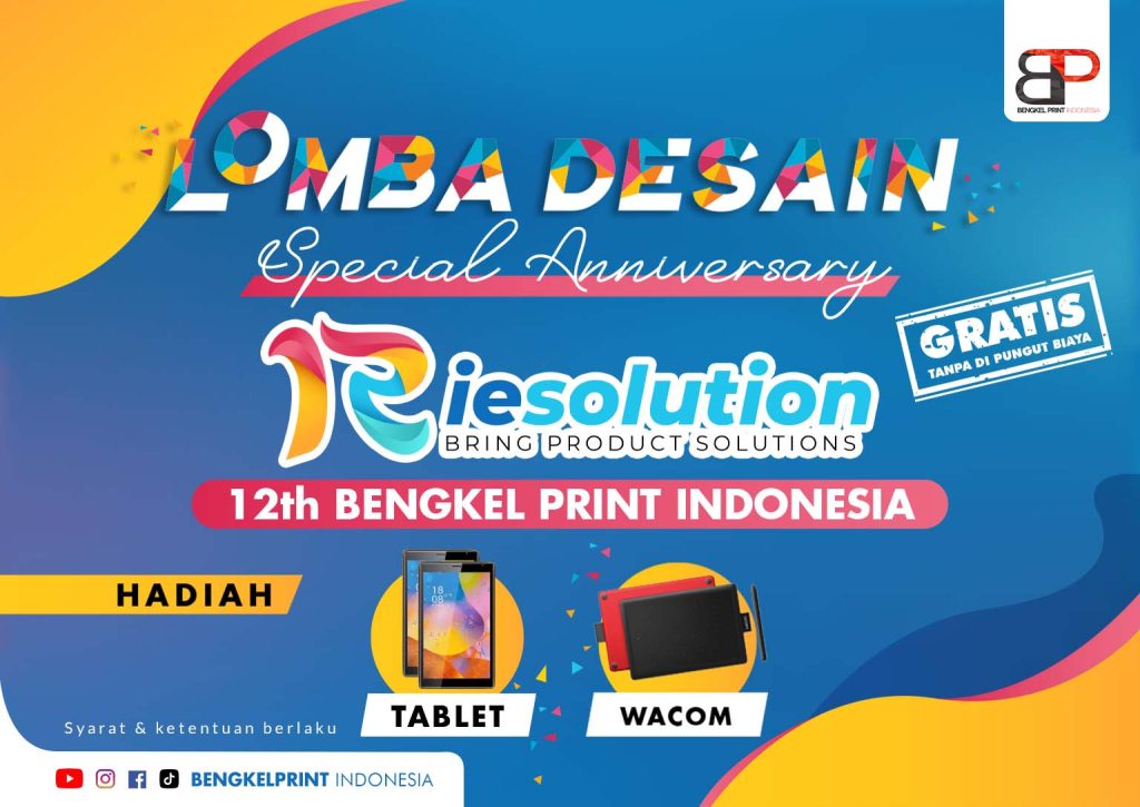 Lomba Desain RIESOLUTION Special Anniversary