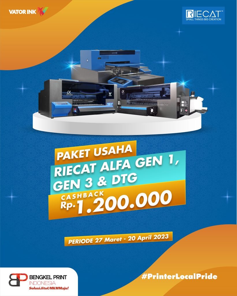 Promo paket usaha DTF dan DTG