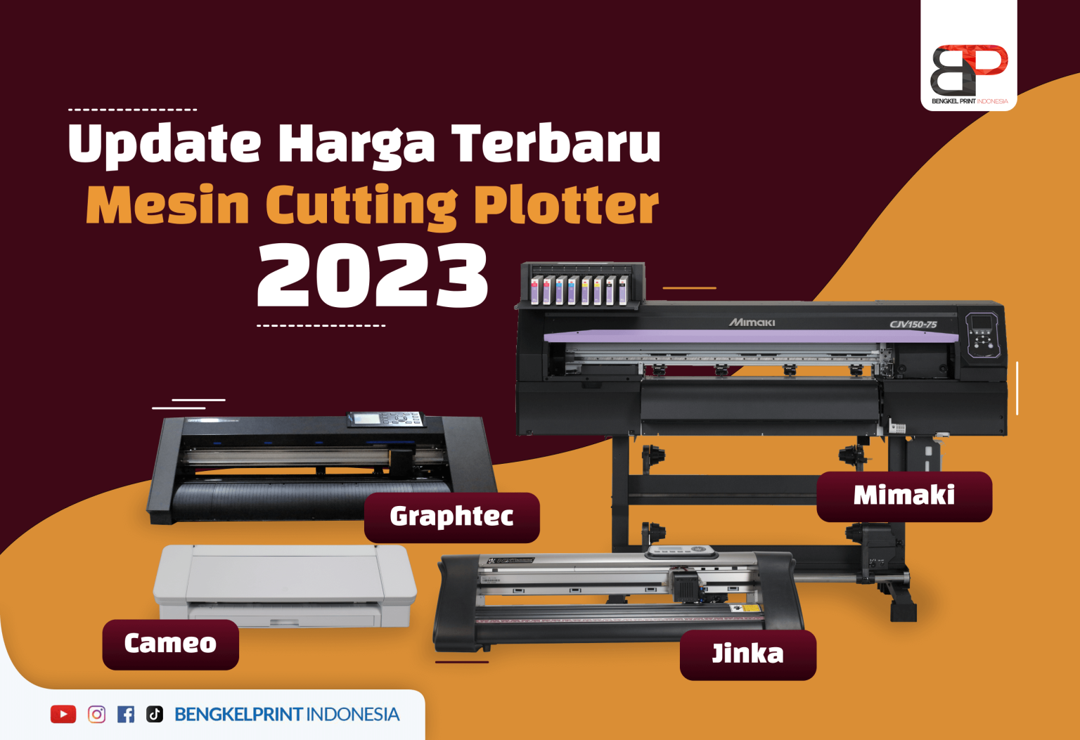 Update Harga Mesin Cutting Plotter Terbaru 2023