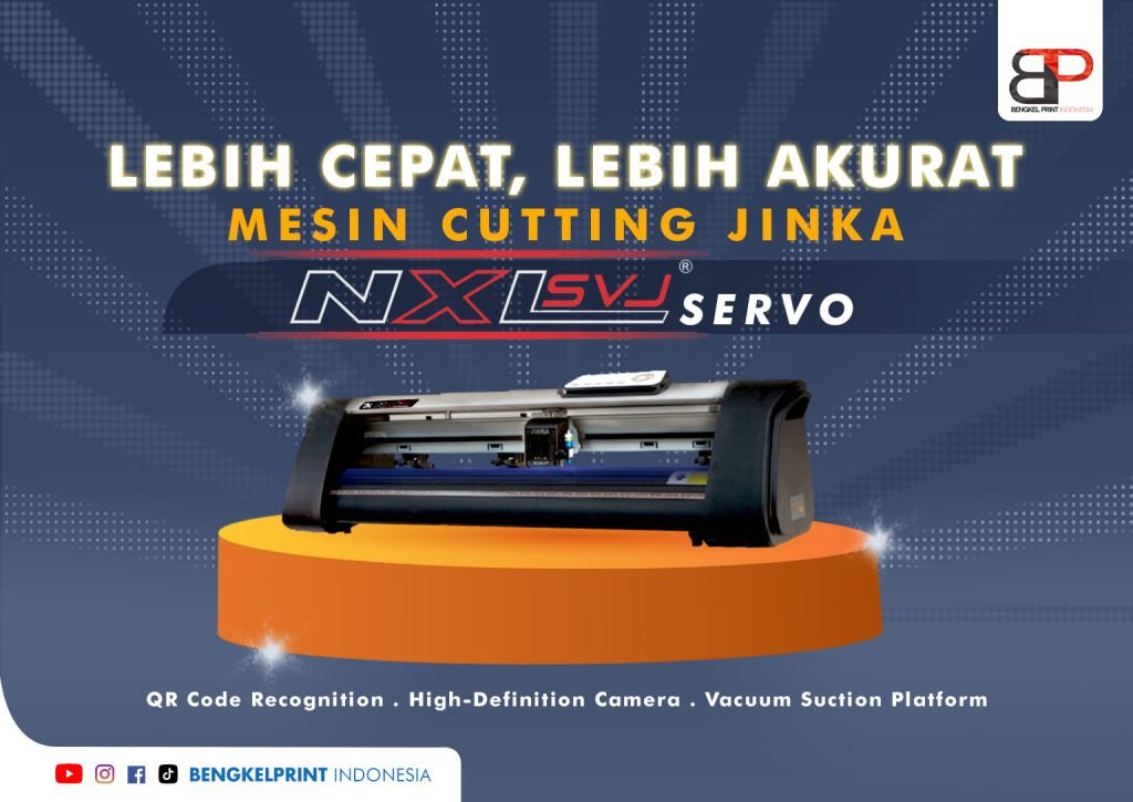 spesifikasi mesin cutting stiker Jinka Servo SVJ NXL terbaru