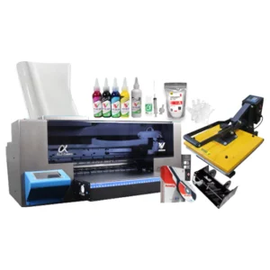 Paket Printer DTF Riecat Alfa Gen 3 dengan Press atau Oven