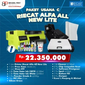 Paket Usaha Printer Riecat Alfa All New Lite A4