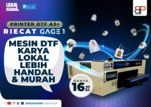 Mesin DTF Karya Lokal Lebih Handal Dan Murah CUMA 16 Jutaan