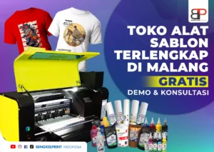 Toko Alat Sablon Terlengkap di Malang - Gratis Demo & Konsultasi!