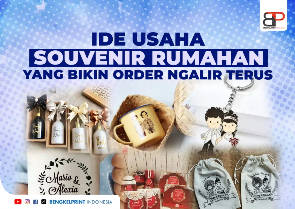 Ide Usaha Souvenir Rumahan yang Bikin Order Ngalir Terus