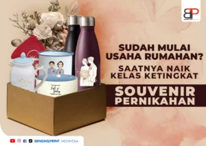 Sudah Mulai Usaha Rumahan? Saatnya Naik Kelas Ke Tingkat Souvenir Pernikahan